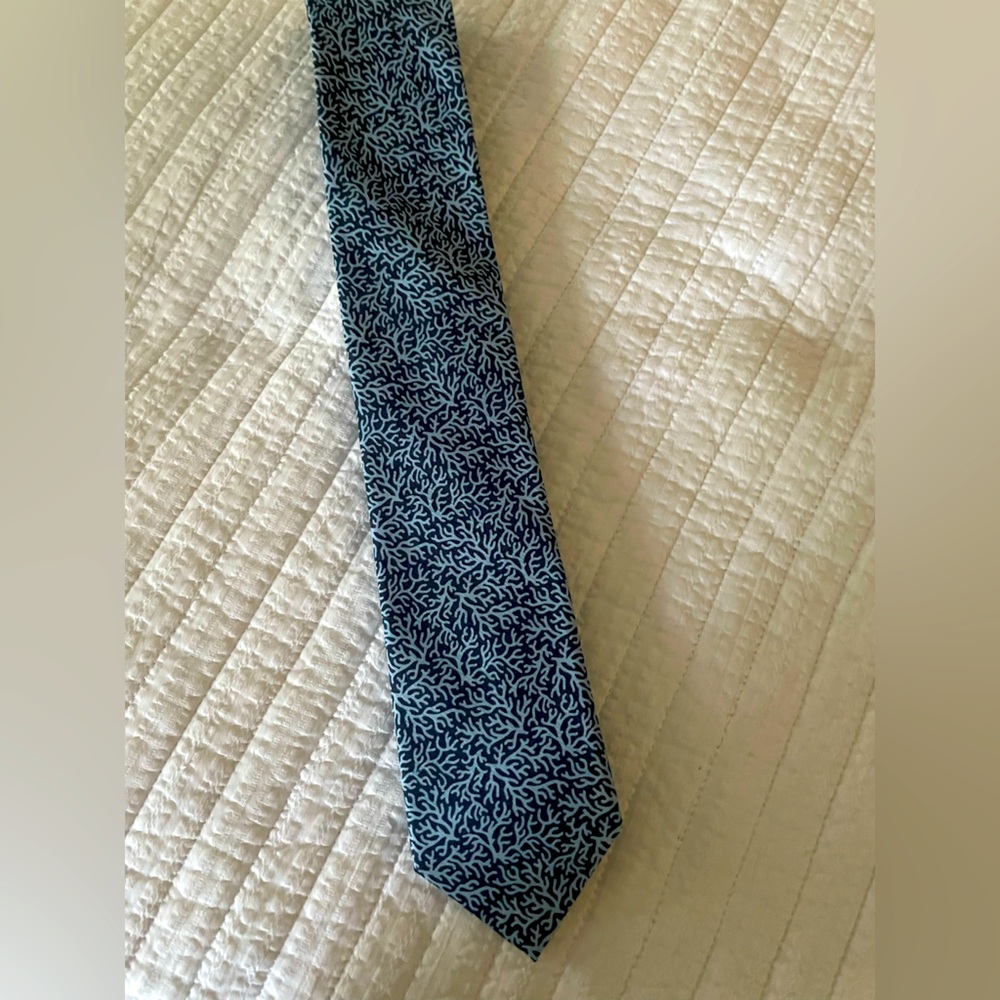 BONOBOS MEN BLUE TIE|  Sea Coral Beach